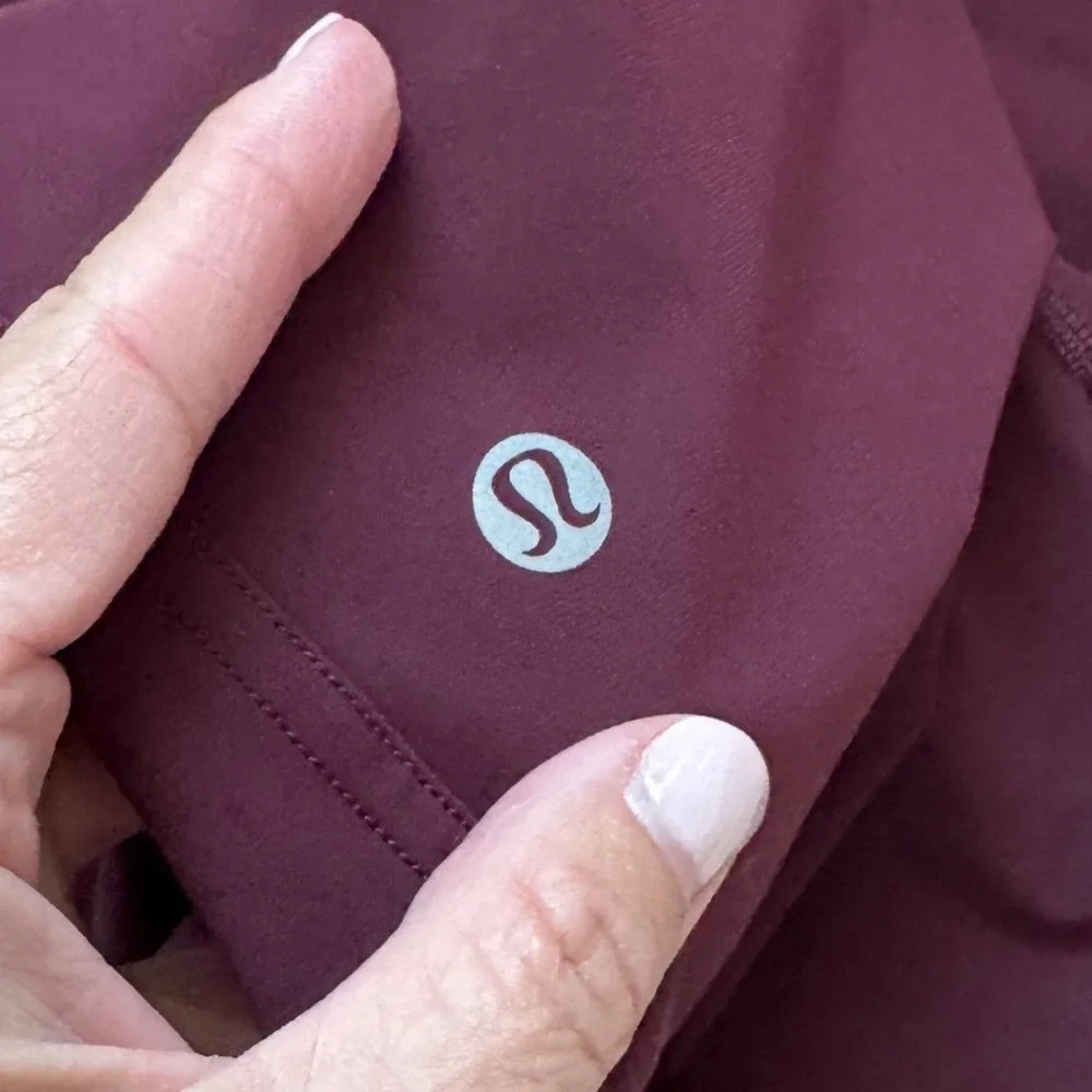 Lululemon Adapted State Joggers Womens 14 Red Merlot High Rise Running Pants
